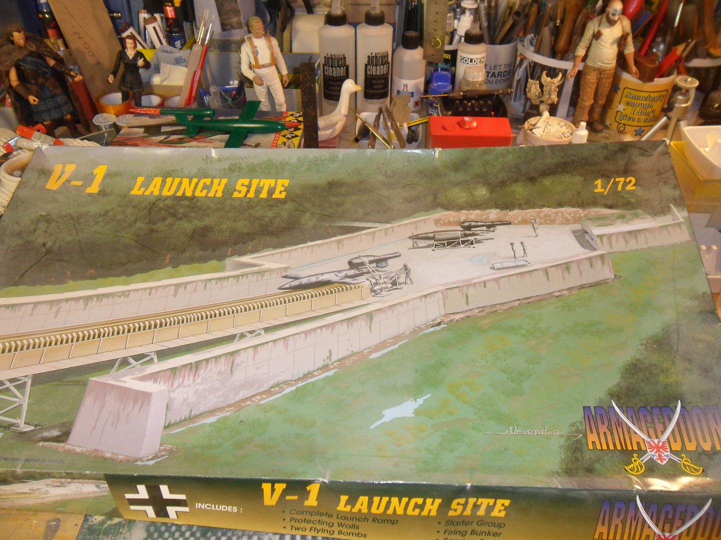 Models 20mm V1 Launch Site Armageddon 1/72 Toys